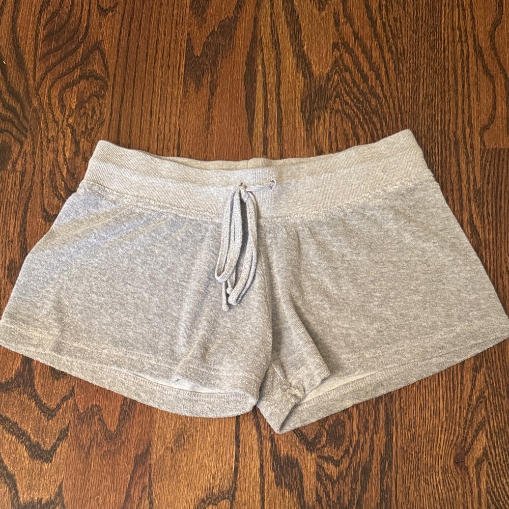 Hard Tail Shorts - Heather Grey Terry Low Rise